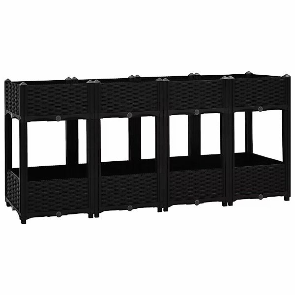 vidaXL Hochbeet 160x40x71 cm Polypropylen 748542 günstig online kaufen
