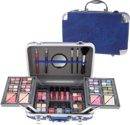 ZMILE COSMETICS Kosmetik-Koffer 'Traveller' blue, 87-tlg., günstig online kaufen