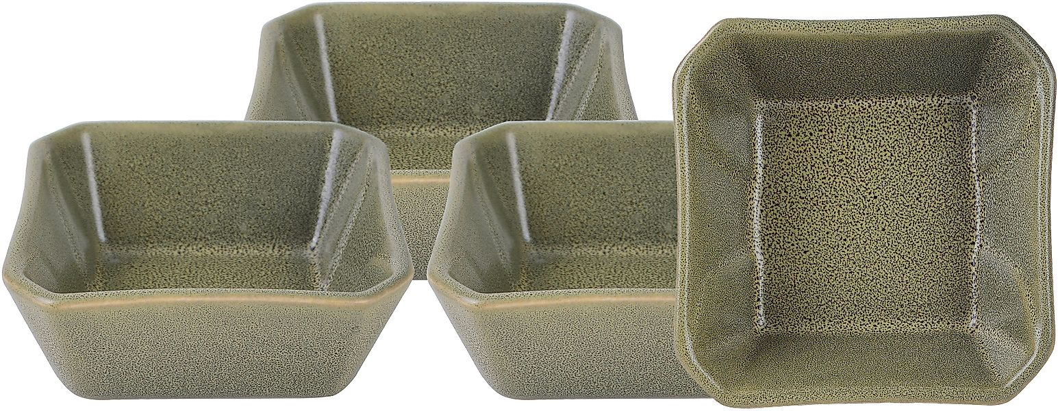 CreaTable Servierschale »Dip Bowl« 4 Stk. aus Steinzeug Dipschale, Snacksch günstig online kaufen