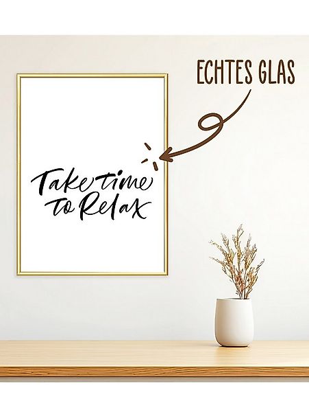 Wackadoo Living Bilderrahmen-Set Bilder Collage Set mit Glas für Einzelbild günstig online kaufen