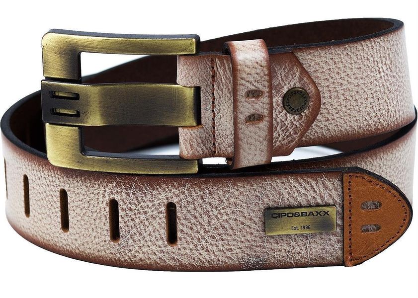 Cipo & Baxx Ledergürtel Eleganter Gürtel günstig online kaufen