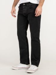 Lorenzo Loren Straight-Jeans Herren Jeans Schwarz günstig online kaufen