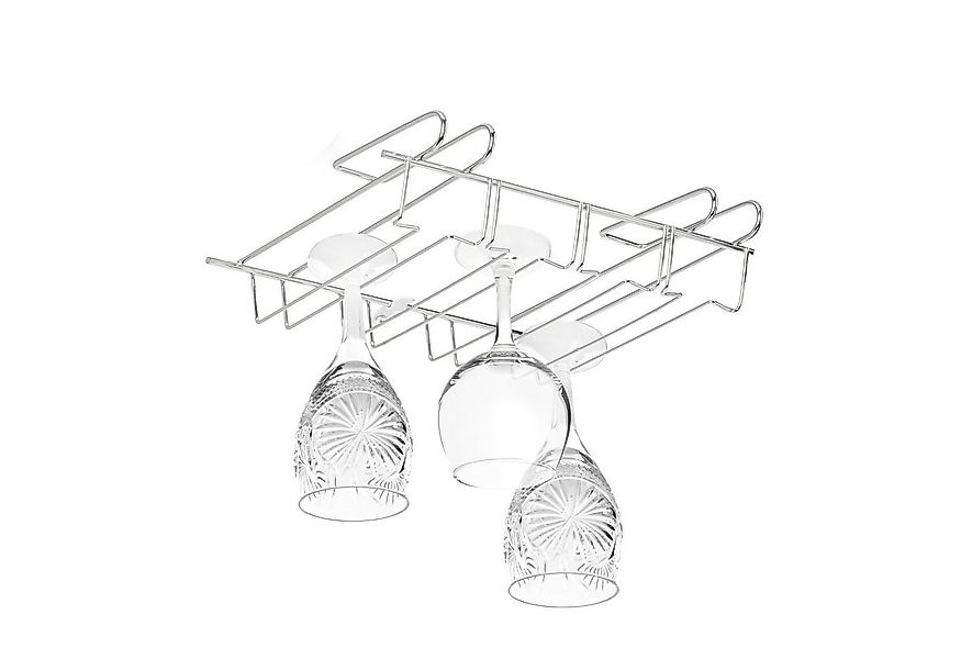 relaxdays Gläserhalter Weinglashalter Schrankeinsatz günstig online kaufen