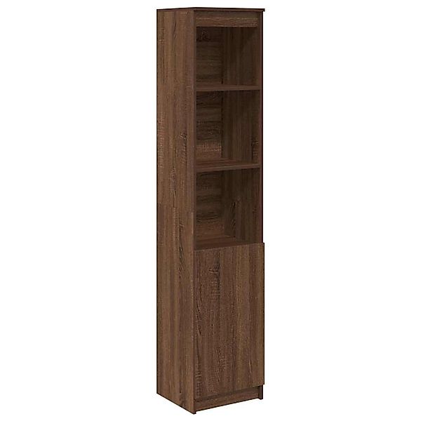 vidaXL Highboard Braun Eichen-Optik 37,5x35x180 cm Holzwerkstoff 861676 günstig online kaufen