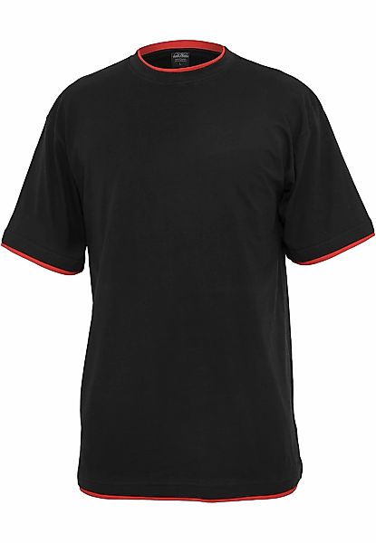 URBAN CLASSICS Kurzarmshirt "Urban Classics Herren Contrast Tall Tee" 1 Stk günstig online kaufen