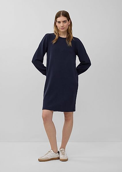 s.Oliver Minikleid Scuba-Kleid mit Faltendetail am günstig online kaufen