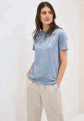 Cecil T-Shirt mit Burnout-Optik günstig online kaufen