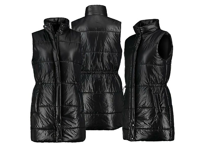 SUBLEVEL Steppweste Damen Lange Steppweste Weste Bodywarmer Windbreaker Übe günstig online kaufen