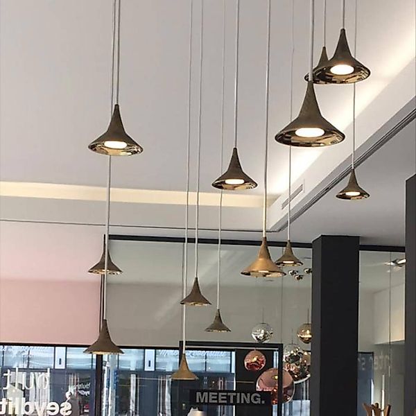 Artemide Unterlinden Pendelleuchte Messing 2.700K günstig online kaufen