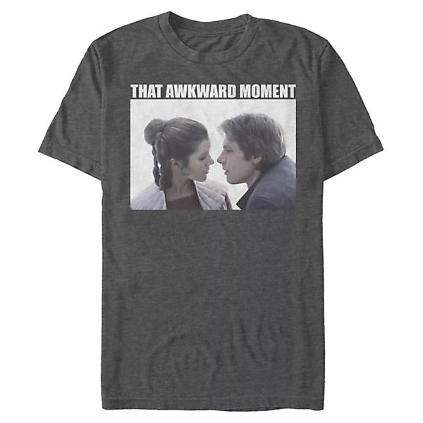 Star Wars - Han Solo & Prinzessin Leia Awkward - Männer T-Shirt günstig online kaufen