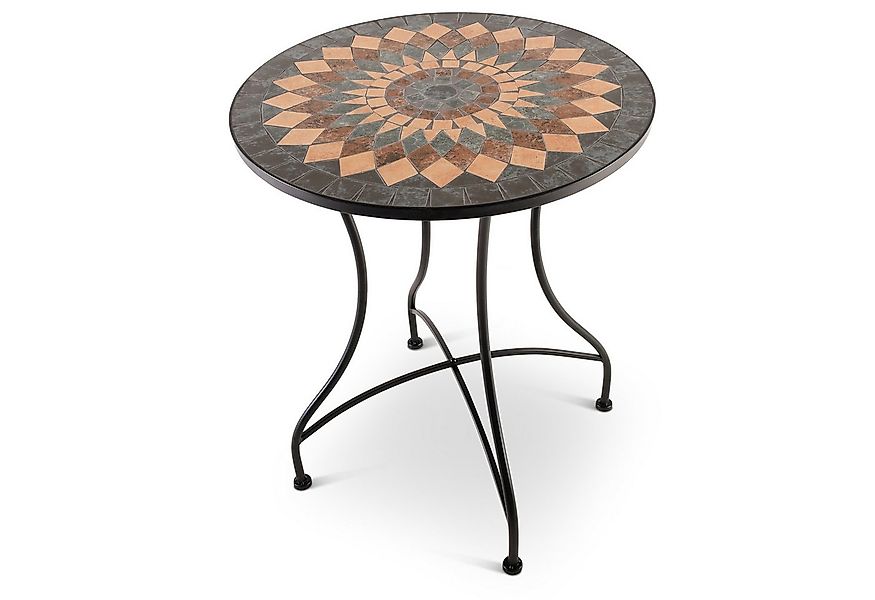 Raburg Gartentisch Mosaiktisch, Balkon- und Terrassentisch, 60 cm Ø, 72 cm günstig online kaufen