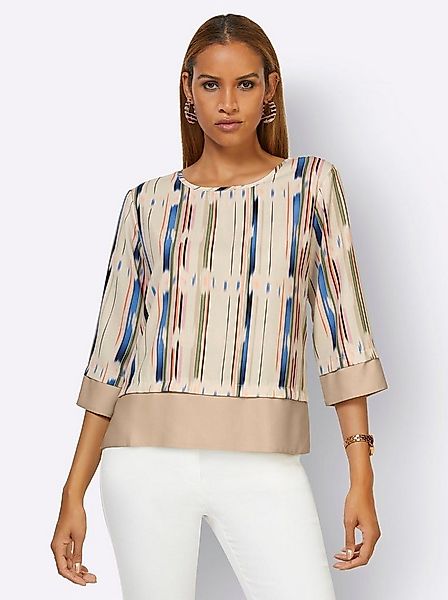 creation L Klassische Bluse Druckbluse . günstig online kaufen