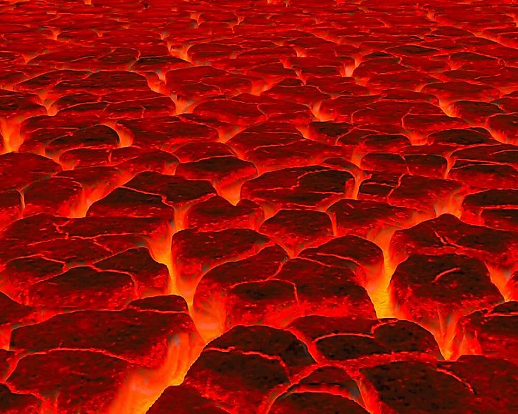 Fototapete "Lava" 4,00x2,50 m / Strukturvlies Klassik günstig online kaufen