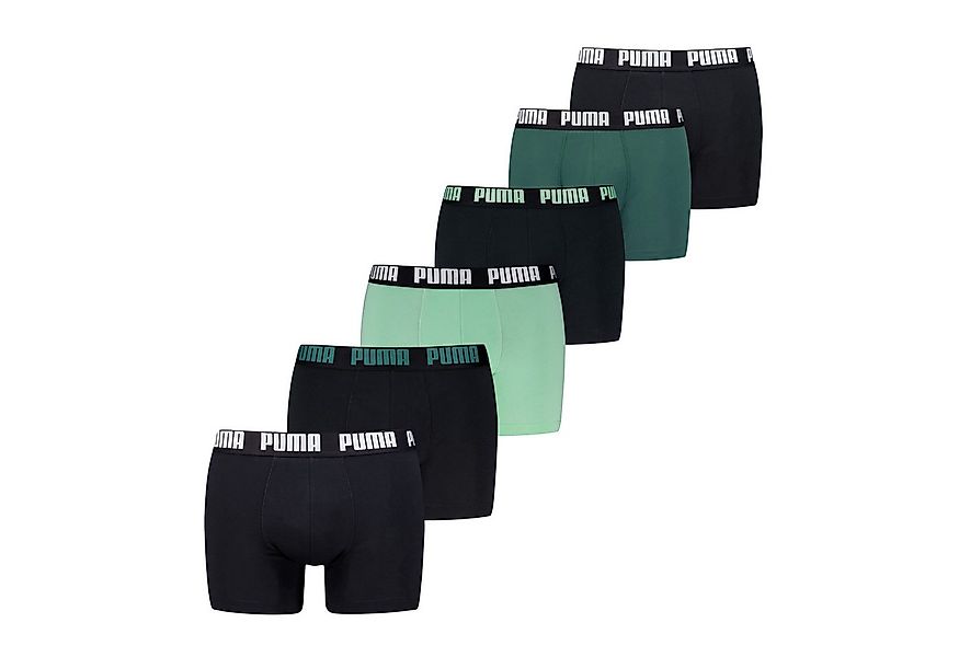 PUMA Boxershorts PUMA MEN EVERYDAY BOXER 6P ECOM (6er Pack) Elastischer Log günstig online kaufen