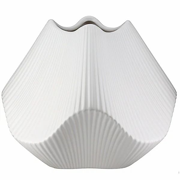 GILDE Tischvase »Vase Lamellen H. 18,5 cm«, (1 St.) günstig online kaufen