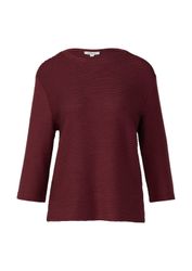 s.Oliver 3/4 Arm-Pullover Sweatshirt Leichtes Sweatshirt günstig online kaufen