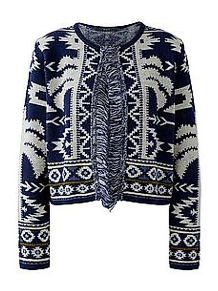 Strickjacke oui beige günstig online kaufen
