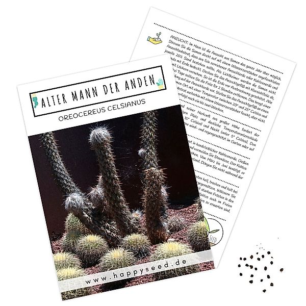 HappySeed Blumensamen Alter Mann der Anden günstig online kaufen