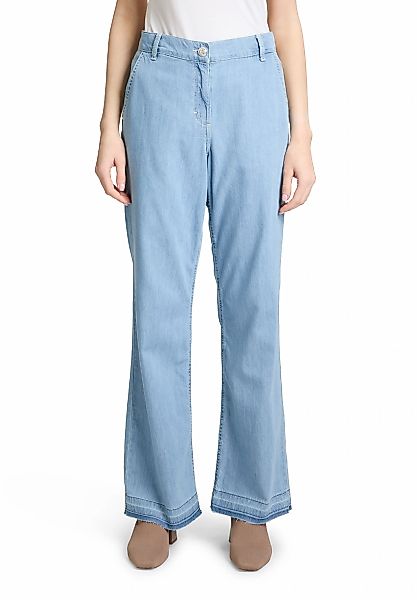 Betty Barclay Slim-fit-Jeans "Betty Barclay Casual-Hose mit offenem Saum" günstig online kaufen