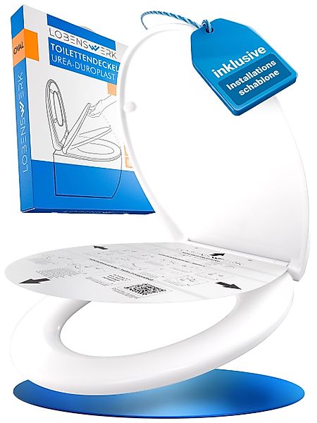 Lobenswerk WC-Sitz Toilettendeckel mit Absenkautomatik [Einfache günstig online kaufen
