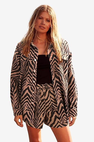 Next Jeanshemd Oversize-Denimhemd aus 100 % Baumwolle günstig online kaufen
