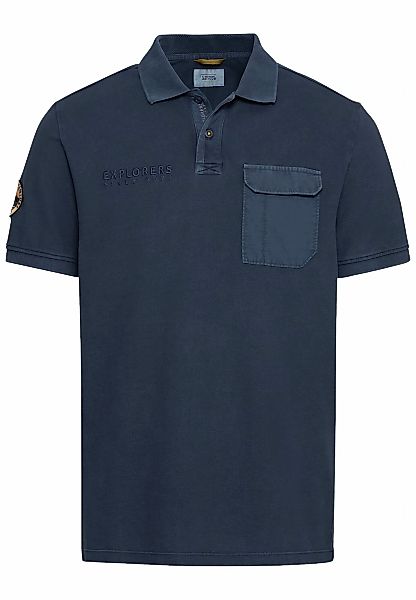 camel active Poloshirt, mit auffälliger Brusttasche günstig online kaufen