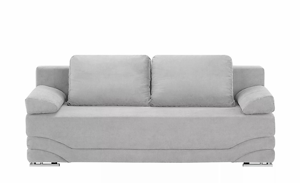 Schlafsofa  Venice ¦ silber ¦ Maße (cm): B: 202 H: 93 T: 97.0 Polstermöbel günstig online kaufen