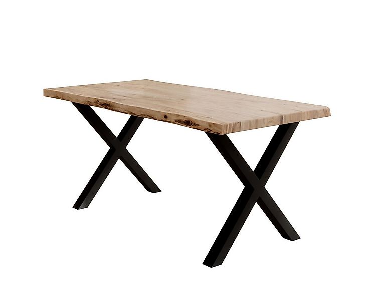 Liadomo Baumkantentisch Helsinki, natürliche Baumkante, Massivholztischplat günstig online kaufen