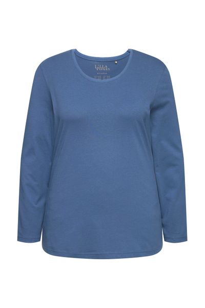 Ulla Popken T-Shirt Shirt Slim Rundhalsausschnitt günstig online kaufen