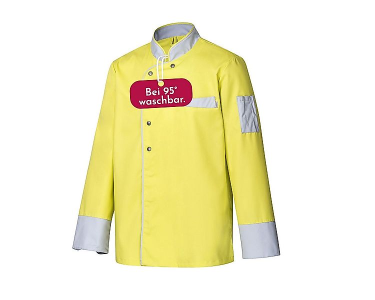 Clinotest Kochjacke langarm - 95 Grad waschbare, kochfeste Kochjacken ohne günstig online kaufen