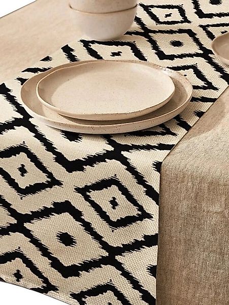 LIVINA HOME Tischläufer Premium Tischdecke abwaschbar, Tischband, moderne L günstig online kaufen