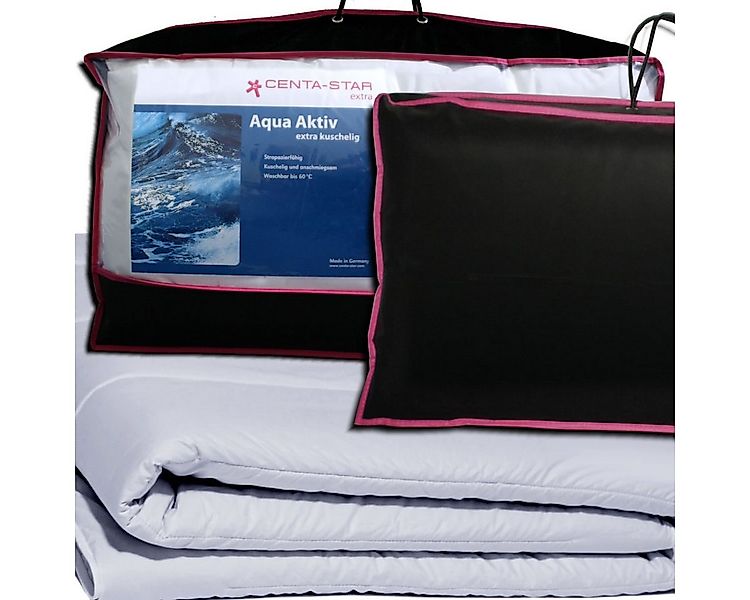 Centa-Star Kunstfaserbettdecke Aqua Aktiv Solo Bett Ganzjahresdecke Steppde günstig online kaufen