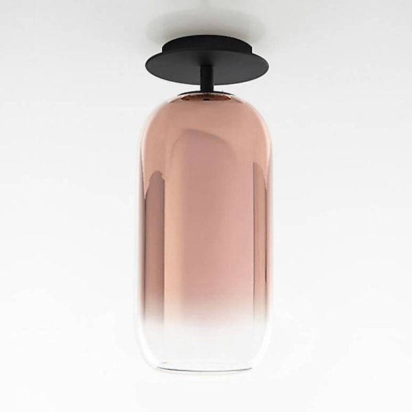 Artemide Gople Mini Deckenlampe, kupfer/schwarz günstig online kaufen