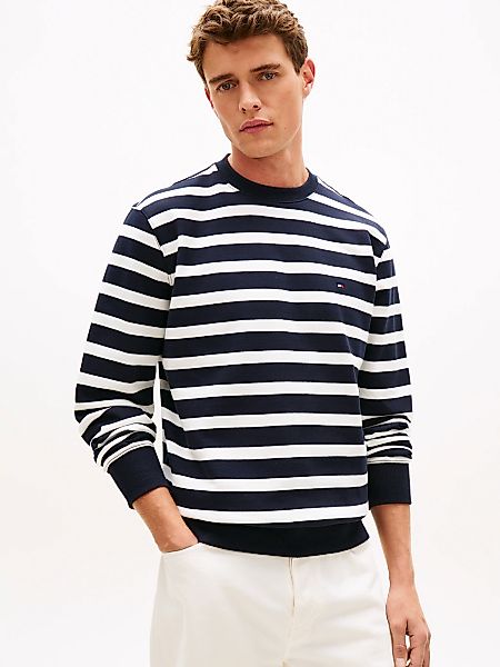 Tommy Hilfiger Sweatshirt "TERRY BLOCK", Regular fit mit Rundhalsausschnitt günstig online kaufen