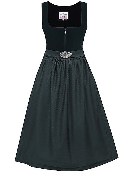 MarJo Dirndl Dirndl Grafling 65cm Länge flaschengrün günstig online kaufen