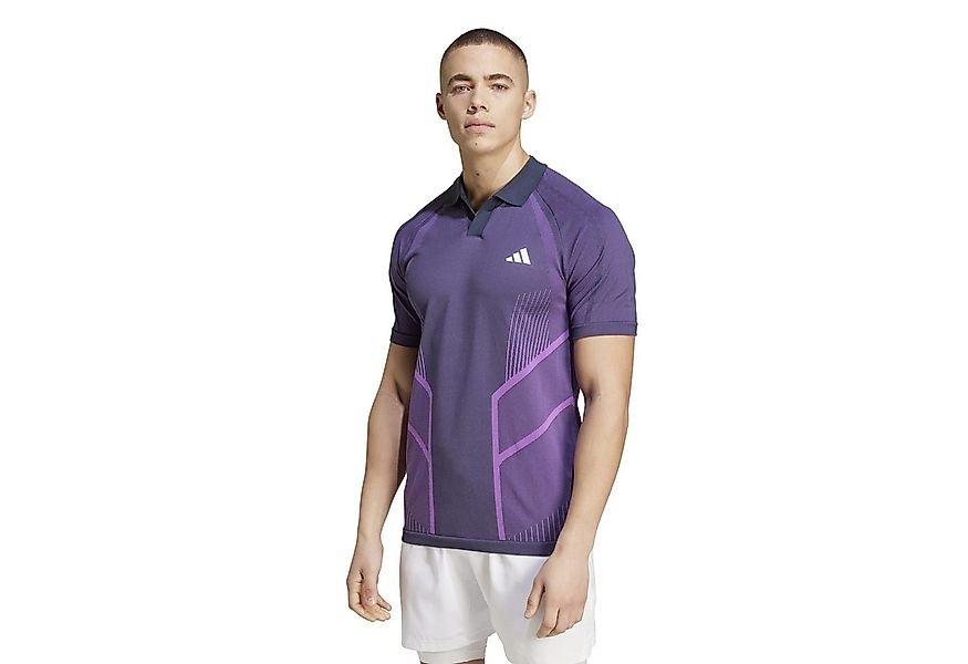 adidas Performance Poloshirt Pro Seamless AEROREADY FreeLift violett Herren günstig online kaufen