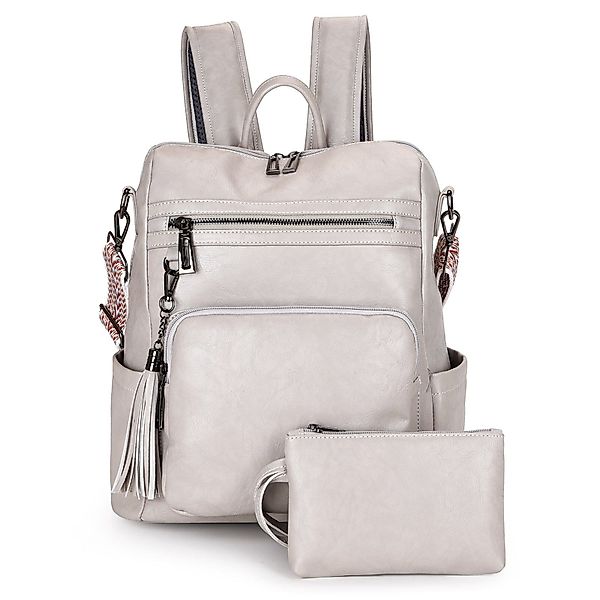 OKWISH Rucksack Damen Rucksack Reiserucksack Kunstleder günstig online kaufen