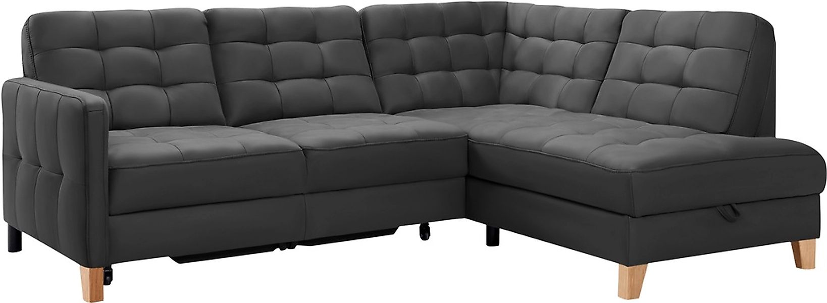 exxpo - sofa fashion Ecksofa "Elio, kompakt und komfortabel, bequem, zeitlo günstig online kaufen