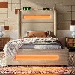 STILVORA Polsterbett 90x200 mit Bettkasten,Jugendbett mit günstig online kaufen