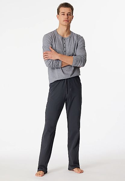 Schiesser Pyjama "selected premium inspiration", 2 Stk. mit praktischer Kno günstig online kaufen
