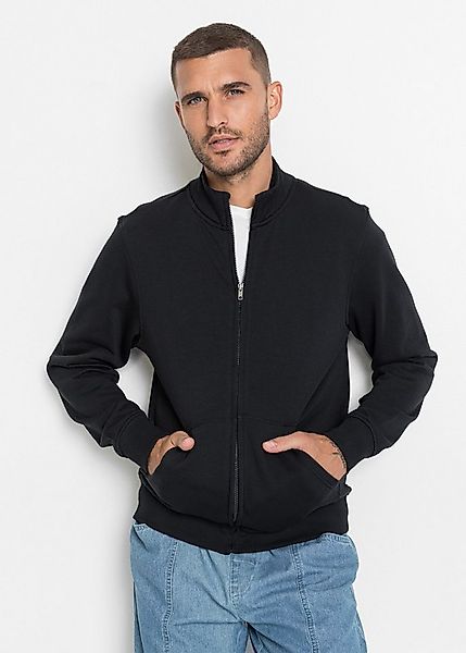 bonprix Sweatjacke Sweatjacke mit Stehkragen günstig online kaufen