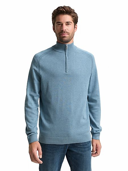 TOM TAILOR Troyer mit Logo Stickerei günstig online kaufen