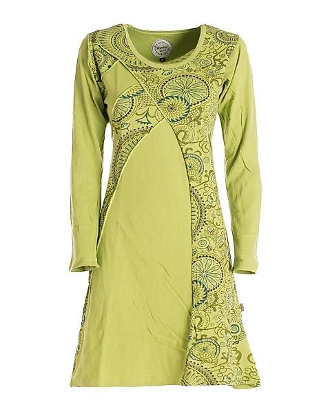 Vishes Jerseykleid Damen Mandala Kleid Blumenkleid günstig online kaufen