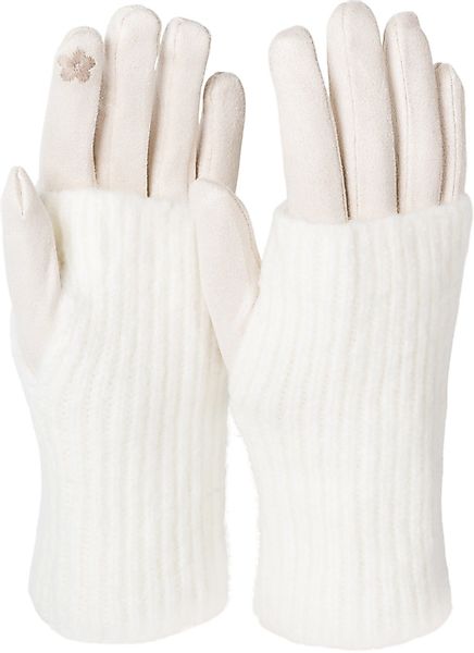 styleBREAKER Strickhandschuhe Touchscreen Stoff Handschuhe mit günstig online kaufen