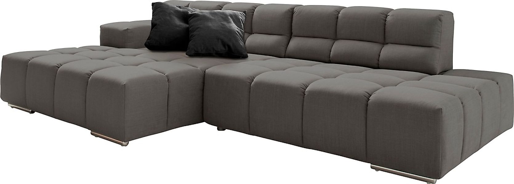 designwerk Ecksofa "Temple, Designsofa trifft hohen Sitzkomfort, L-Form" mi günstig online kaufen