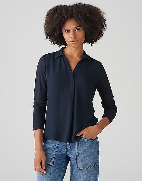 OPUS Shirtbluse Frera gerader Schnitt normale Länge Jersey günstig online kaufen