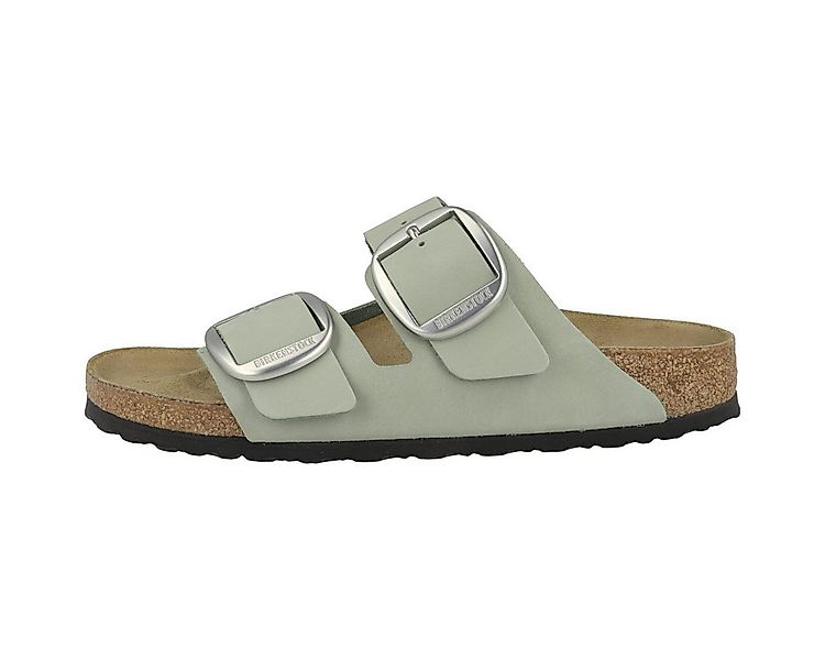 Birkenstock Arizona Big Buckle Nubukleder schmal Damen Sandale Sandaletten, günstig online kaufen