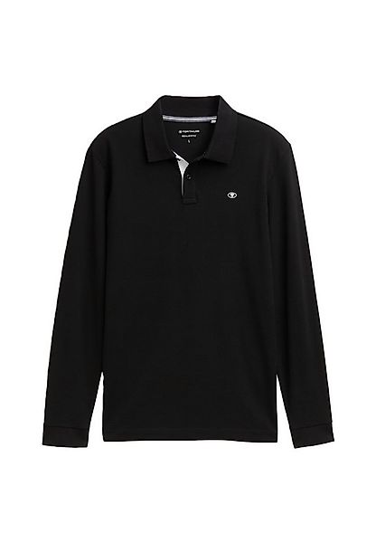 TOM TAILOR Poloshirt Poloshirt Langarmshirt mit Polokragen (1-tlg., 1) günstig online kaufen