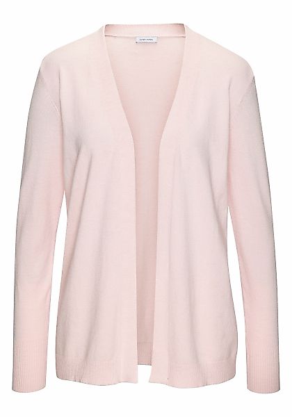 LASCANA Cardigan aus Feinstrick-Qualität, leichte Strickjacke, Basic günstig online kaufen