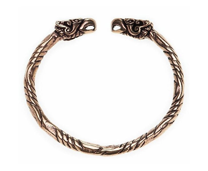 HOPLO Armband Frauen Armreif Hugin Munin Odins Raben Bronze - Viking Wiking günstig online kaufen